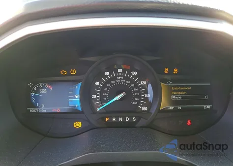 2017 Ford Edge Sel z USA, uszkodzony, nr VIN 2FMPK3J93HBC42584